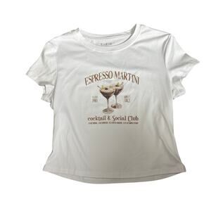 Espresso Martini Graphic Tee - Women's Size Medium